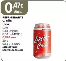 Look - Refrigerante C/Gas
