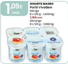 Porsi Vivabem - Iogurte Magro