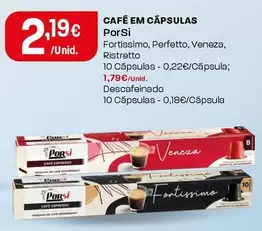 Porsi - Café Em Cápsulas