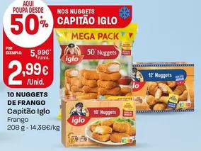 Capitão Iglo - 10 Nuggets De Frango