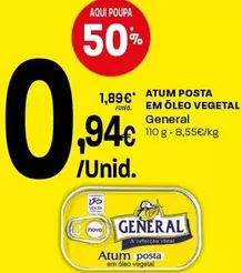General - Atum Posta Em Oleo Vegetal