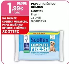 Scottex - Papel Higiênico Humido