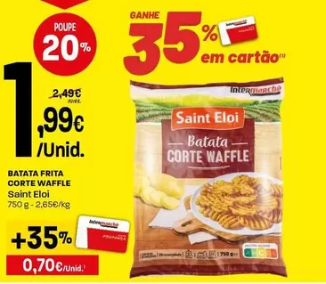 Saint Eloi - Batata Frita Corte Waffle