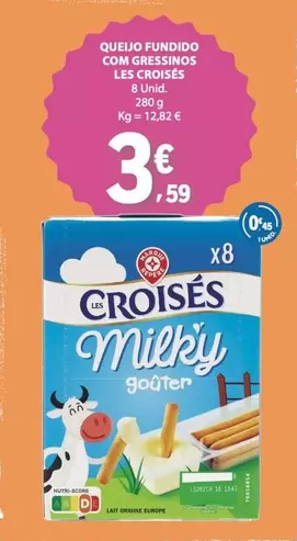 les croises - Queijo Fundido Com Gressins