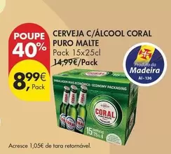 Coral - Cerveja C/alcool