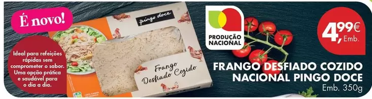Dia - Frango Desfiado Cozido Nacional