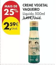 Vaqueiro - Creme Vegetal