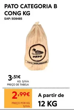 Pato - Categoria Cong