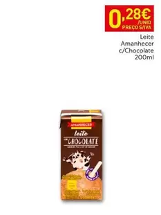 Amanhecer - Leite C/Chocolate