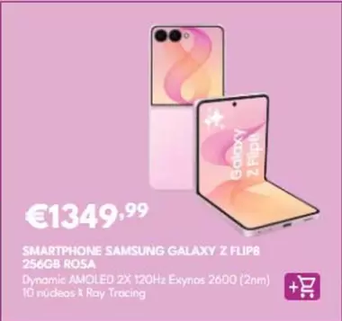 Samsung - Galaxy Z Flip8 256gb Rosa