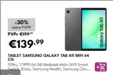 Samsung - Tablet Galaxy Tab A11 Wifi 64 Cn