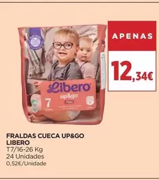 Libero - Fraldas Cueca Up&Go