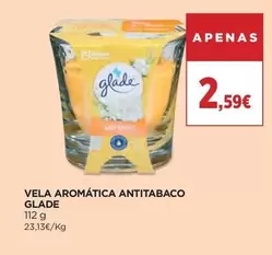 Glade - Vela Aromática Antitabaco