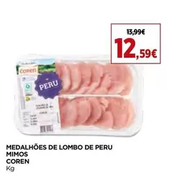 Coren - Medalhões De Lombo De Peru Mimos