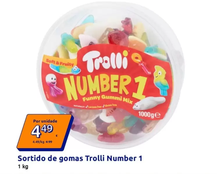 Trolli Number 1 - Sortido De Gomas
