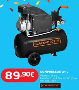 Black & Decker - Compressor 24 L