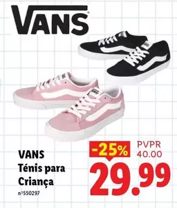 Vans - Ténis Para Crianca