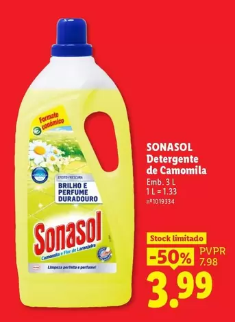 Sonasol - Detergente De Camomilla
