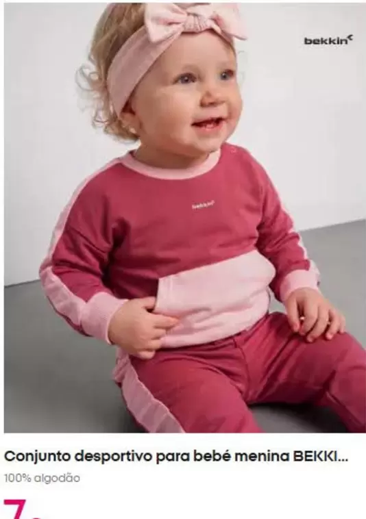 Bekkin - Conjunto Desportivo Para Bebe Menina