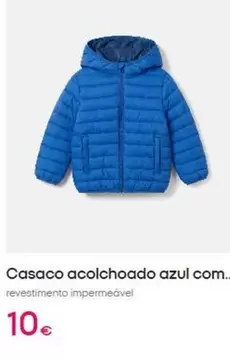 Casaco Acolchoado Azul