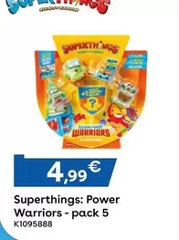 Supwethings Power Warriors - Pack 5
