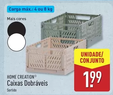 home creation - Caixas Dobraveis