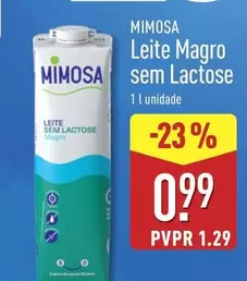 Mimosa - Leite Magro Sem Lactose