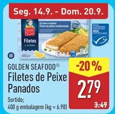 Golden Seafood - Filetes De Peixe Panados