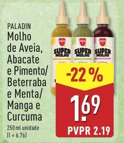 Paladin - Molho De Aveia