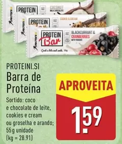 Groselha - Barra De Proteina