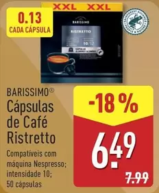 XXL - Capsulas De Cafe Ristretto