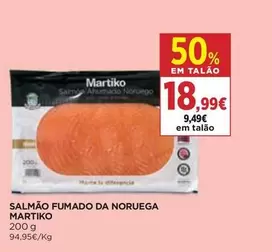Martiko - Salmão Fumado Da Noruega