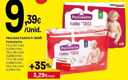 Pommette - Fraldas Cueca P/Bebé
