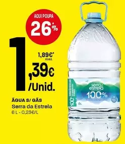 Serra Da Estrela - Água S/Gas