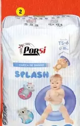 Porsi - Cueca De Banho Splash