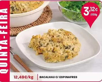 Bacalhau C/Espinafres