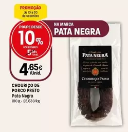 Pata Negra - Chourico De Porco Preto
