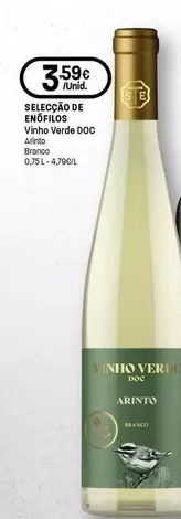 Selecção De Enófilos - Vinho Verde DOC Arinto