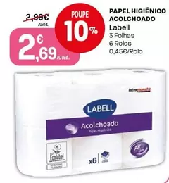 Labell - Papel Higiênico Acolchoado