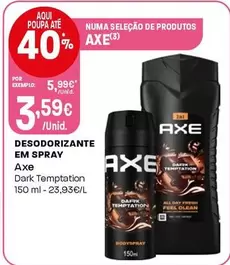 Axe - Desodorizante Em Spray