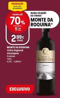 Monte Da Roquina - Vinho Regional Alentejano Premium Tinto