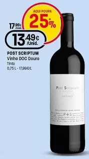 Post Scriptum - Vinho DOC Douro