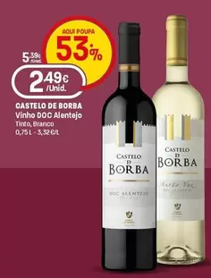Castelo De Borba - Vinho DOC Alentejo