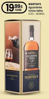 Martha's - Aguardente Vinica Velha