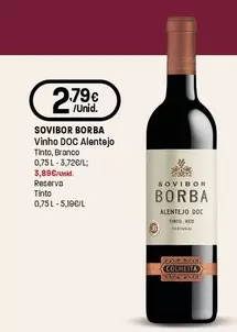 Sovibor Borba - Vinho DOC Alentejo Tinto