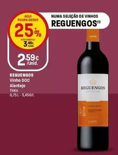 Reguengos - Vinho DOC Alentejo Tinto