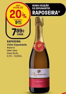 Caves Da Raposeira - Vinho Espumante Reserva Meio-Seco