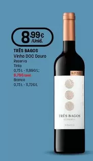 Tres Bagos Vinho DOC Douro