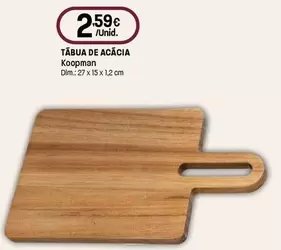 Koopman - Tábua De Acacia