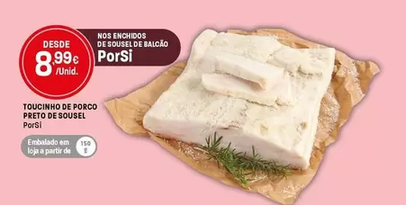 Porsi - Toucinho De Porco Preto De Sousel